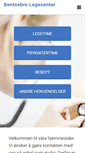 Mobile Screenshot of bentsebrolegesenter.no